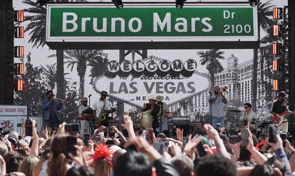Bruno Mars: el nuevo rey de Las Vegas