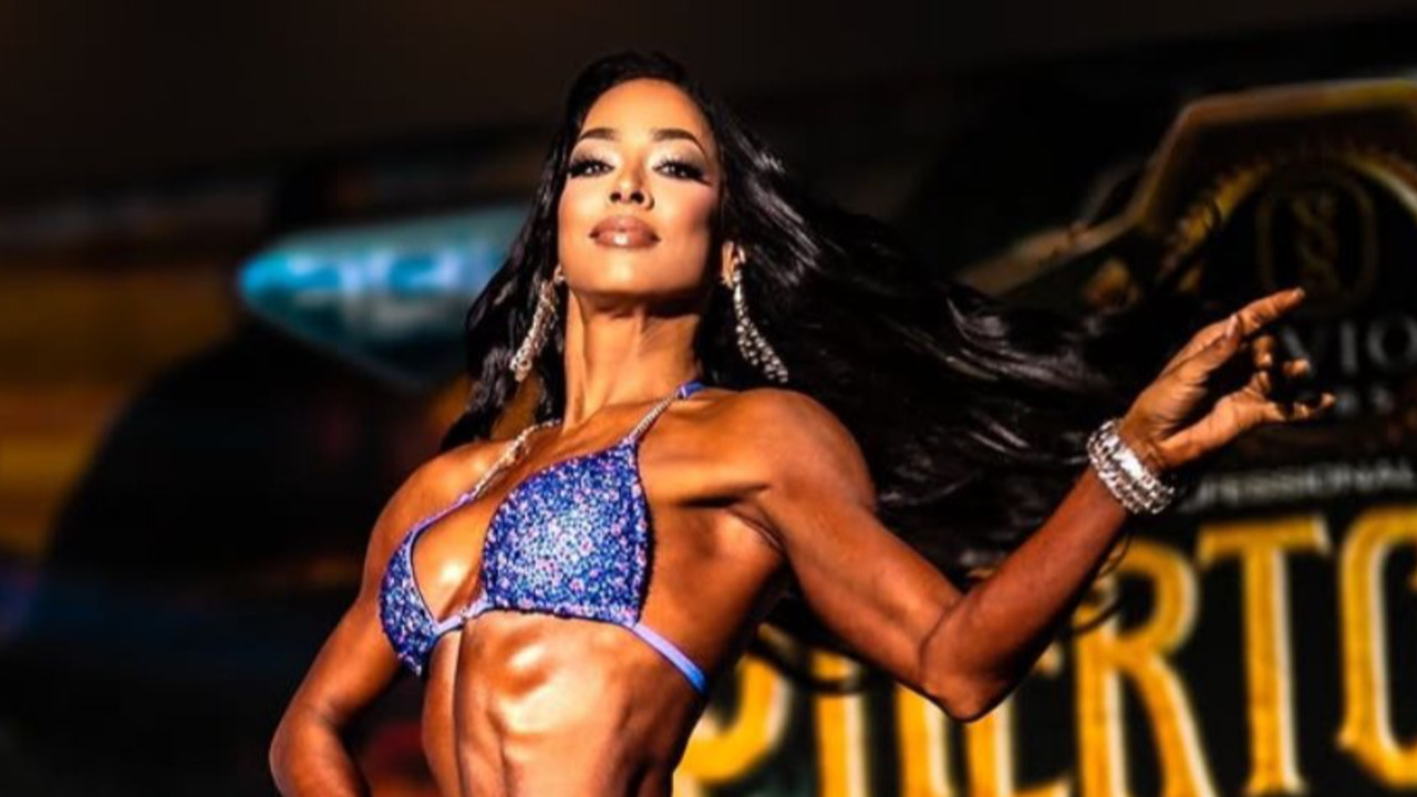 Así fue la gran transformación de Shalimar Rivera en competencia de fisicoculturismo