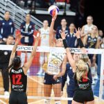 Las Cangrejeras comienzan la final de la LVSF con paso arrollador ante las Leonas