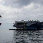 Portaaviones y destructor de Estados Unidos llegan a aguas de Panamá para ejercicio marítimo multinacional