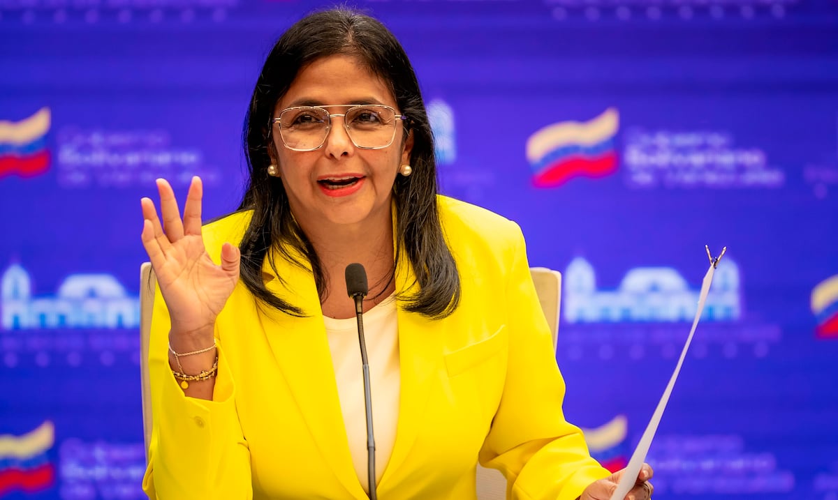 Delcy Rodríguez rechaza comentario de Trump sobre Venezuela como estado 51: “Jamás estaría previsto”
