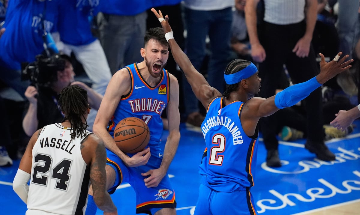 Shai Gilgeous-Alexander responde y el Thunder empata la serie contra los Spurs