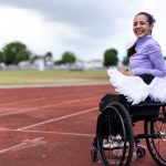 Inspiración en silla de ruedas: “La Chica de las Alas” va rumbo a un récord Guinness en Puerto Rico