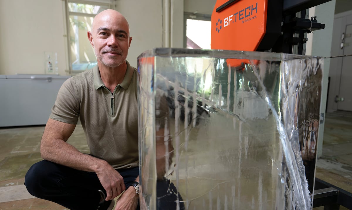 Santurce on the Rocks: conoce la manufacturera de bloques de hielo de 400 libras