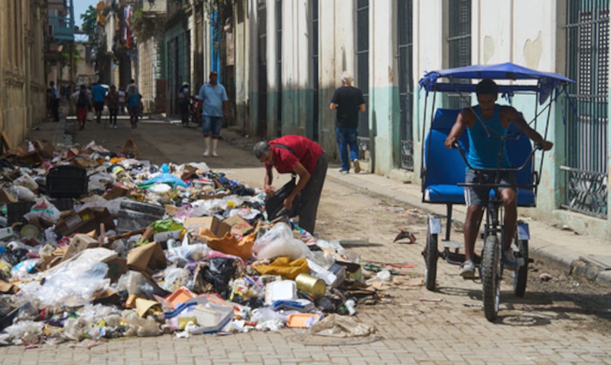 Basura en Cuba: un problema que se agrava con el embargo petrolero, el calor y la humedad
