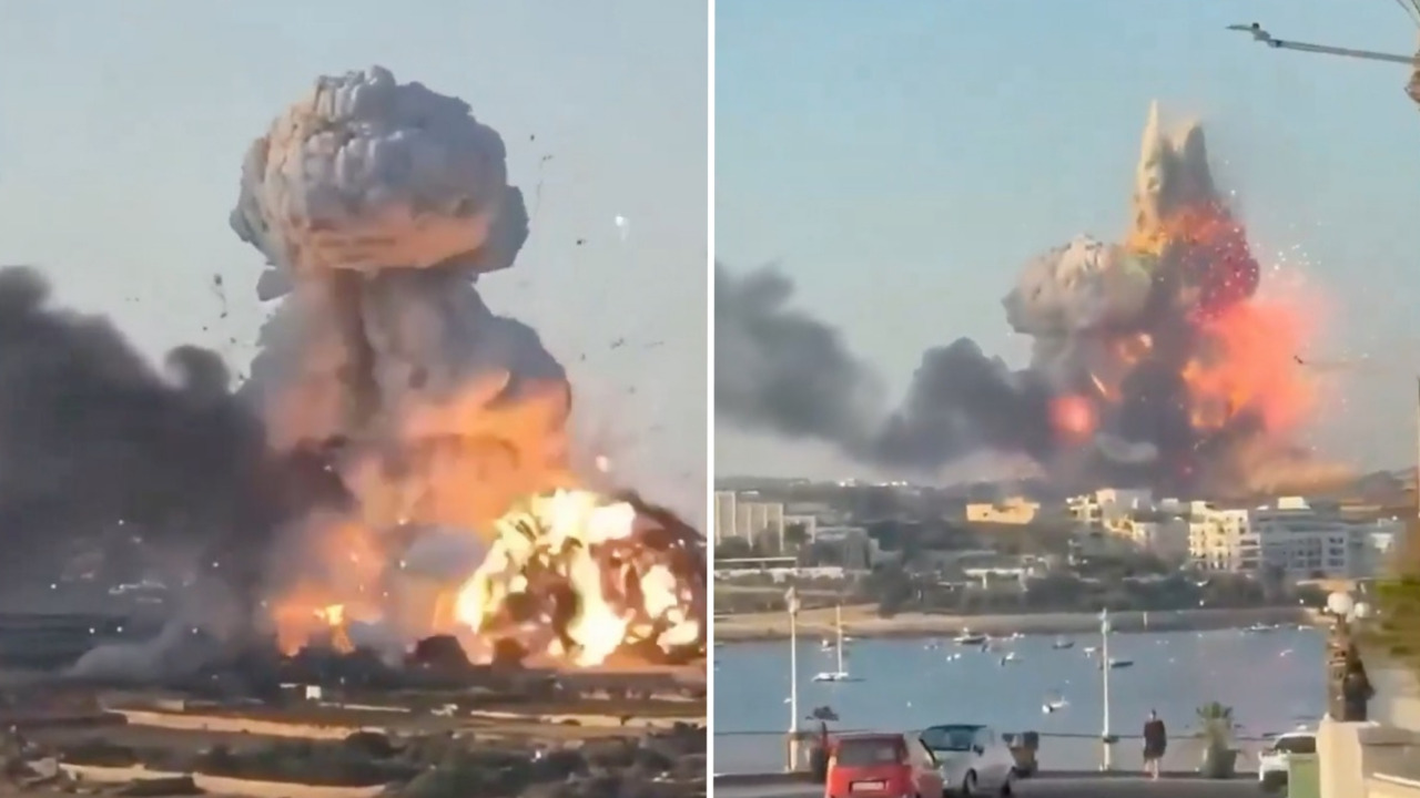 Megaexplosión en fábrica de fuegos artificiales