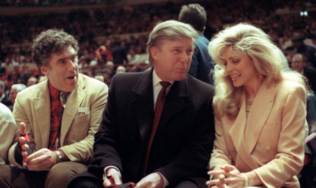 Donald Trump, fanático de los Knicks, vuelve a Nueva York para animar a su equipo