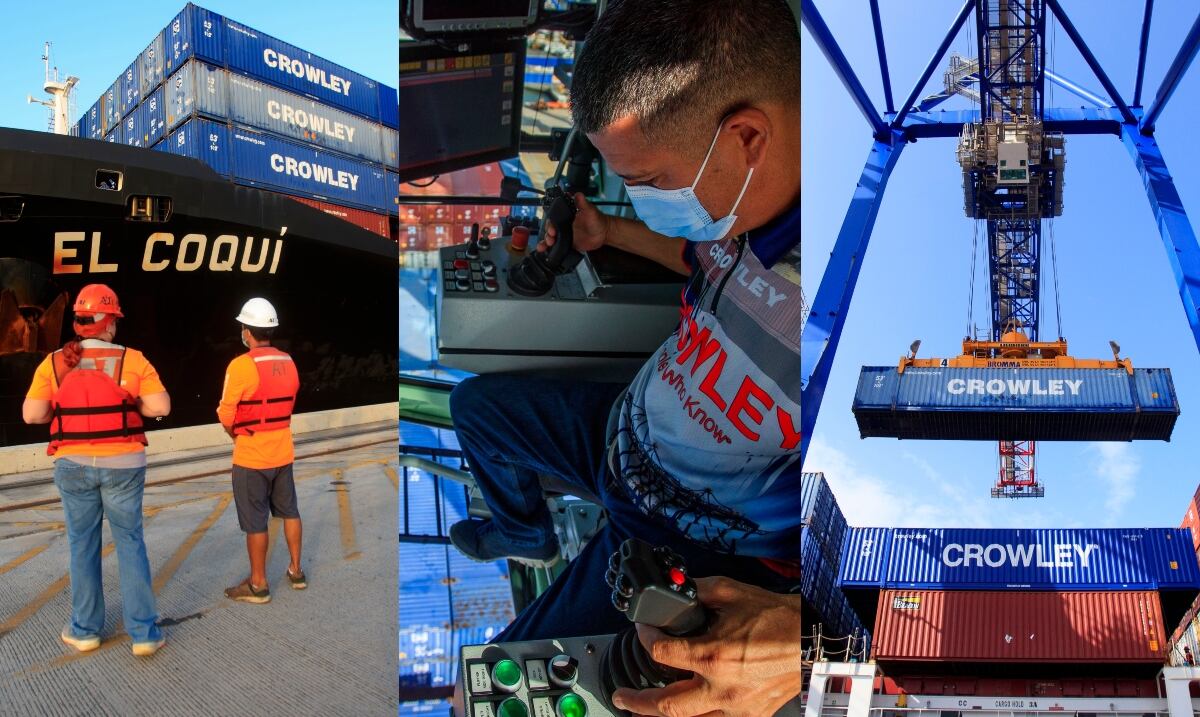 Paso a paso: así es la llegada de un barco de carga a Puerto Rico