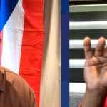 Nathalys Ceballos y Luis “Tuto” Bermúdez comienzan a asimilar el honor de portar la bandera de Puerto Rico