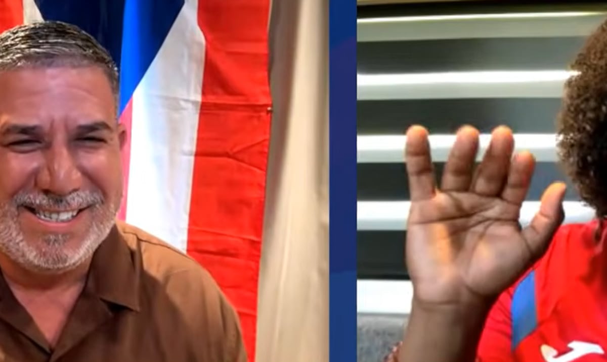 Nathalys Ceballos y Luis “Tuto” Bermúdez comienzan a asimilar el honor de portar la bandera de Puerto Rico