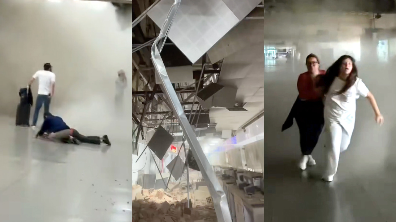 “Mira este desastre”: momento en que terremotos destruyeron el aeropuerto de Venezuela