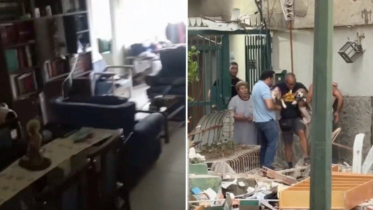 Captan el escalofriante momento del terremoto en Venezuela