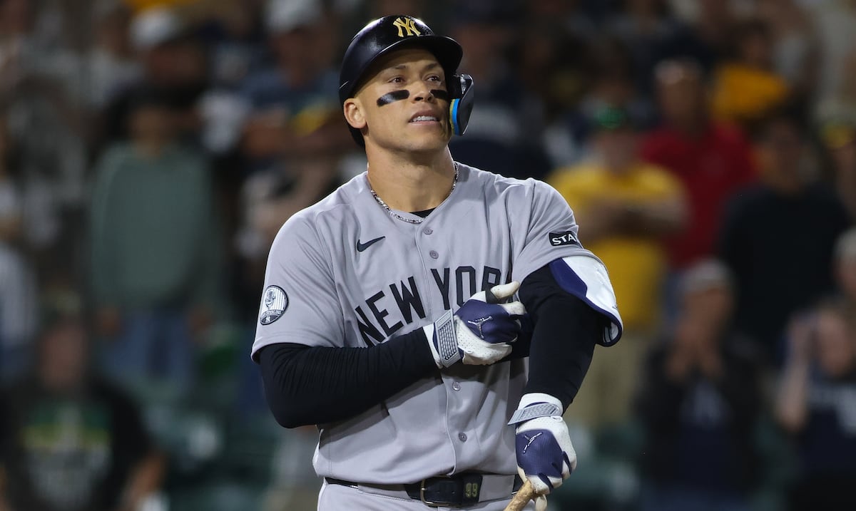 Los Yankees aún no tienen fecha para el regreso de Aaron Judge