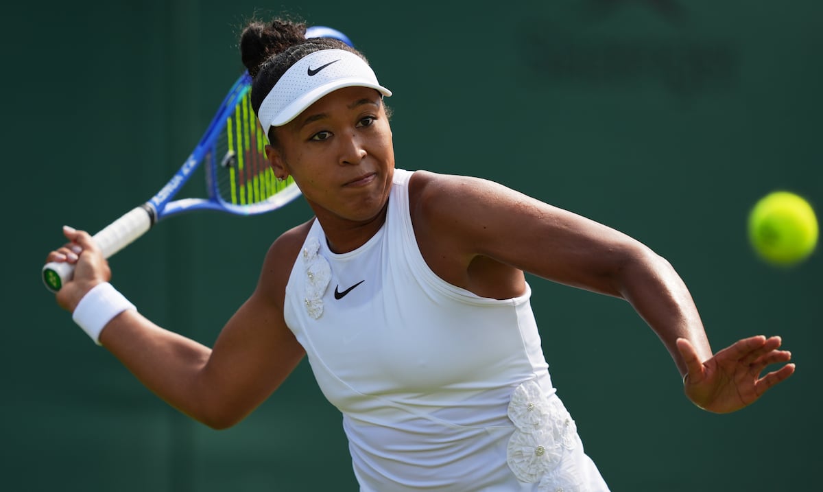 Inspirada en “Kill Bill”: Así llegó Naomi Osaka a la cancha de Wimbledon