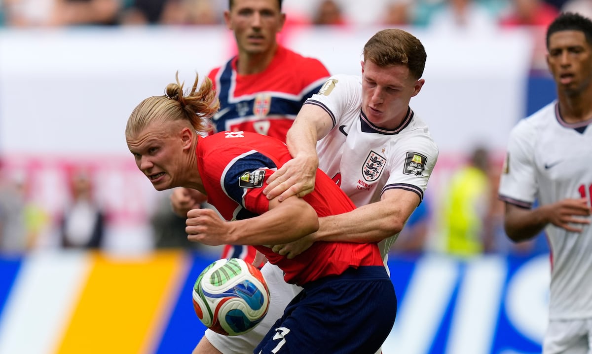 Adiós al Mundial de Haaland: Inglaterra vence a Noruega y se instala en semifinales
