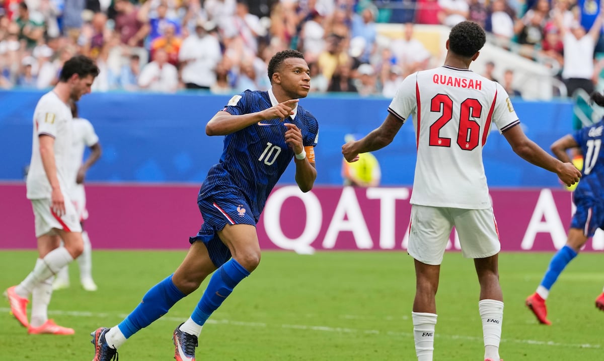 Mbappé rebasa a Messi como máximo goleador de los Mundiales, pero Francia cae ante Inglaterra por el bronce