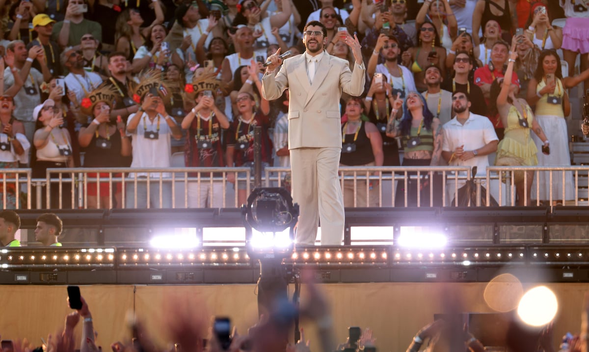 Bad Bunny lleva su concierto hasta Italia