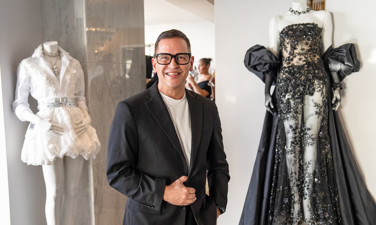 Luis Antonio lleva su atelier y el arte del “exceso” a la suite presidencial de El San Juan Hotel