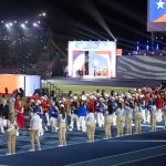 Fiesta caribeña: Puerto Rico recibe una cálida bienvenida en la inauguración de Santo Domingo 2026