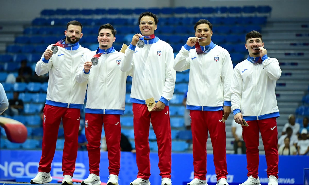 El equipo masculino boricua se queda con la plata en la gimnasia artística