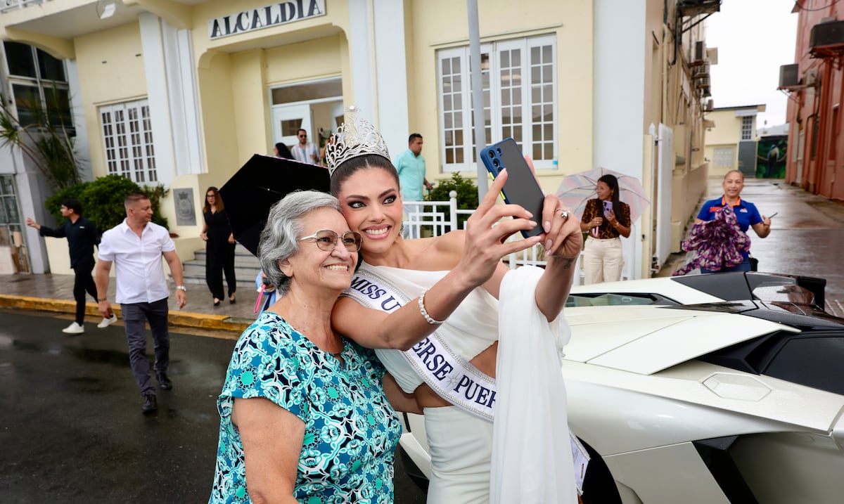 Gran fiesta de pueblo para celebrar a Miss Universe Puerto Rico, Jennifer Barreto