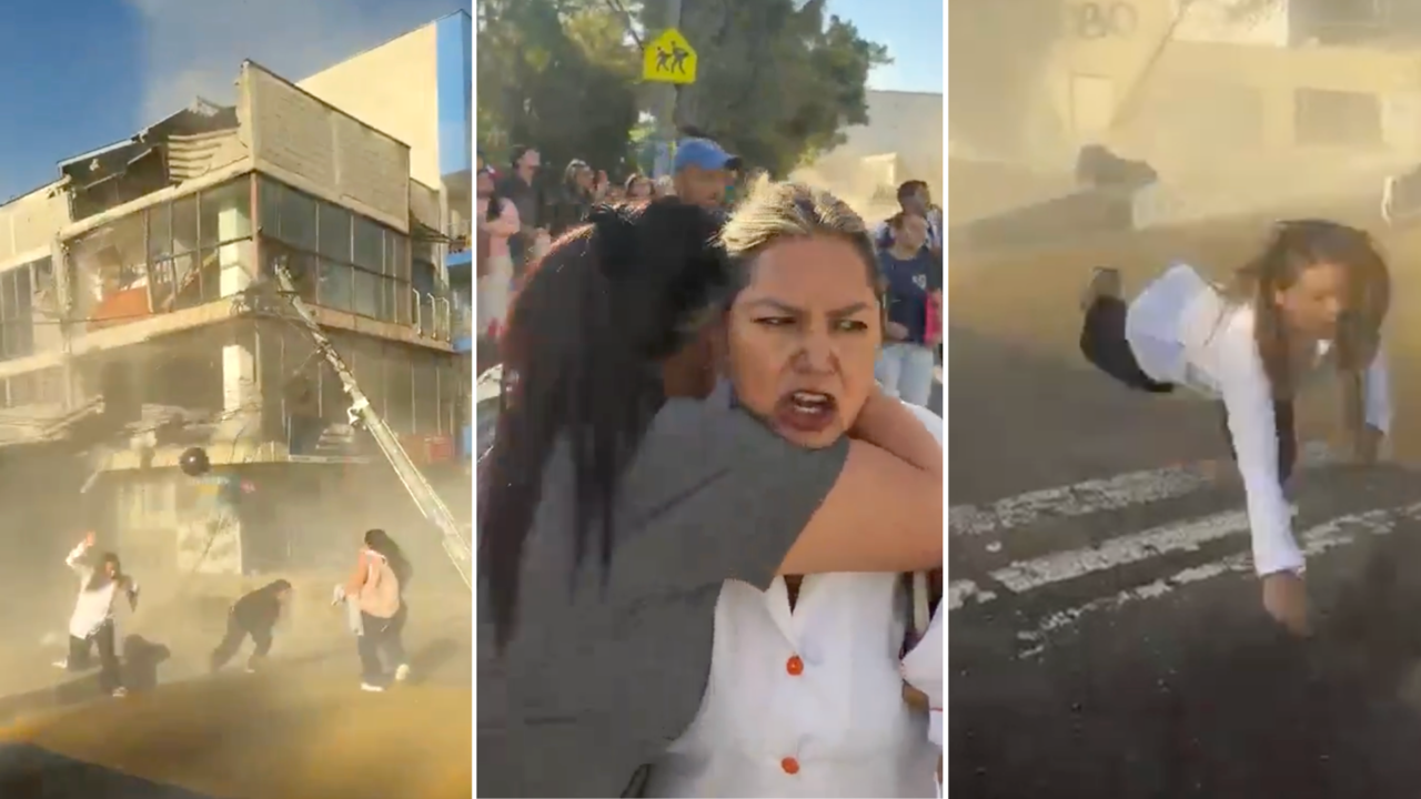 “¡Mi hija!”: captan el escalofriante momento del terremoto en Colombia