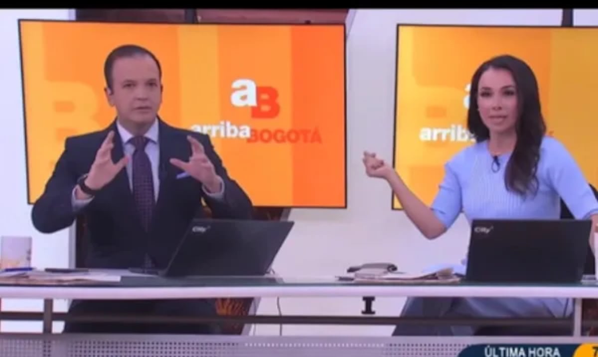 Video: así fue el momento exacto en el que los presentadores de un noticiario en Colombia sintieron el terremoto de 7.4