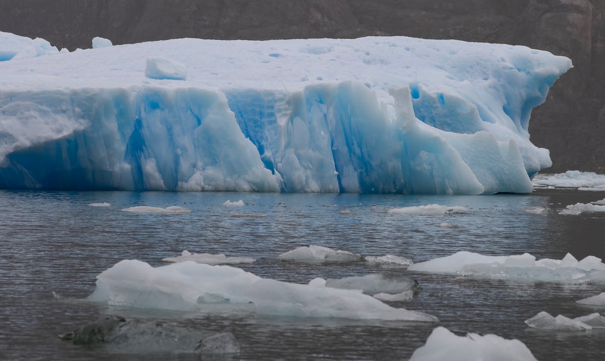 Científicos buscaban un barco perdido en la Antártida, pero lo que vieron debajo de un iceberg los dejó impactados
