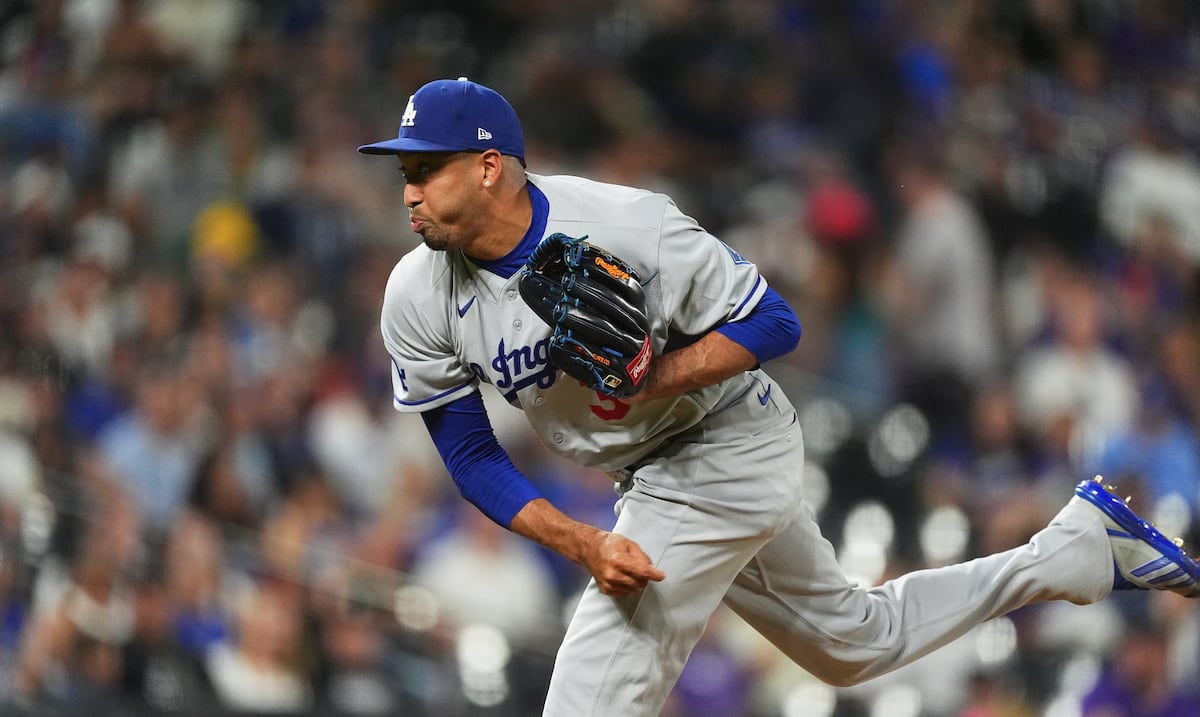 Tras su séptimo rescate “Sugar” Díaz vuelve a tambalearse pero los Dodgers se imponen
