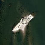 Un barco histórico emerge en Serbia mientras la sequía y el calor secan ríos de Europa