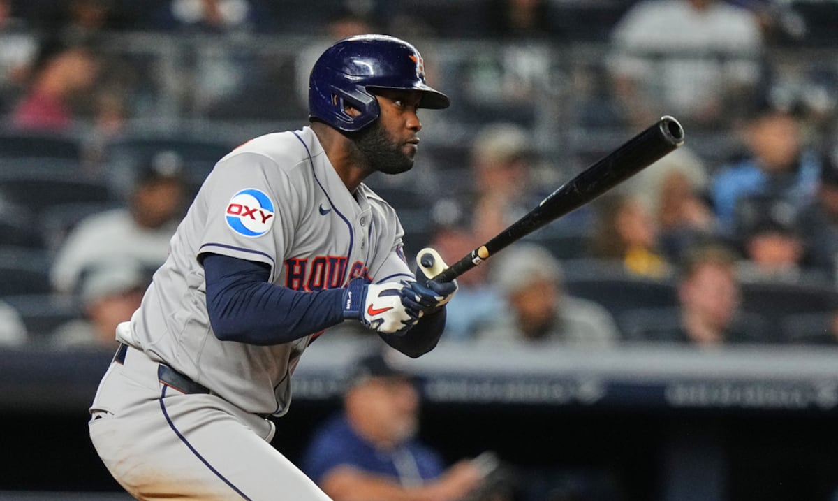 Yordan Álvarez lidera la carrera por el Más Valioso y acecha la Triple Corona