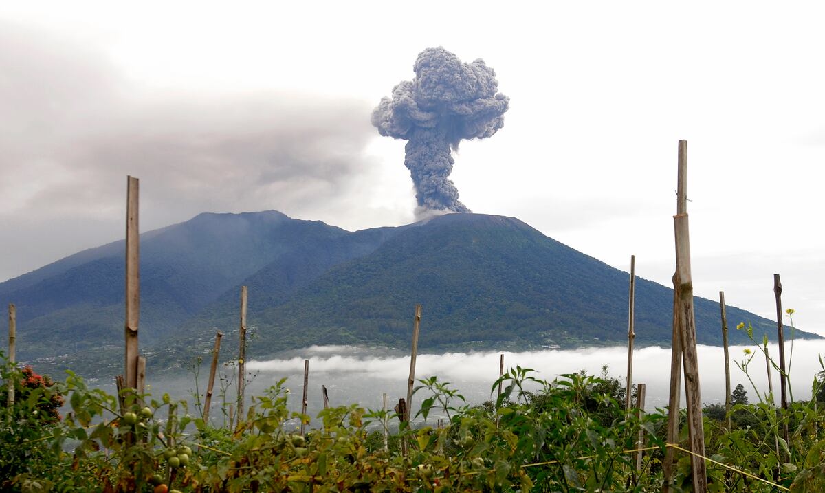 Mueren 11 alpinistas y 12 están desaparecidos tras la erupción de un volcán en Indonesia