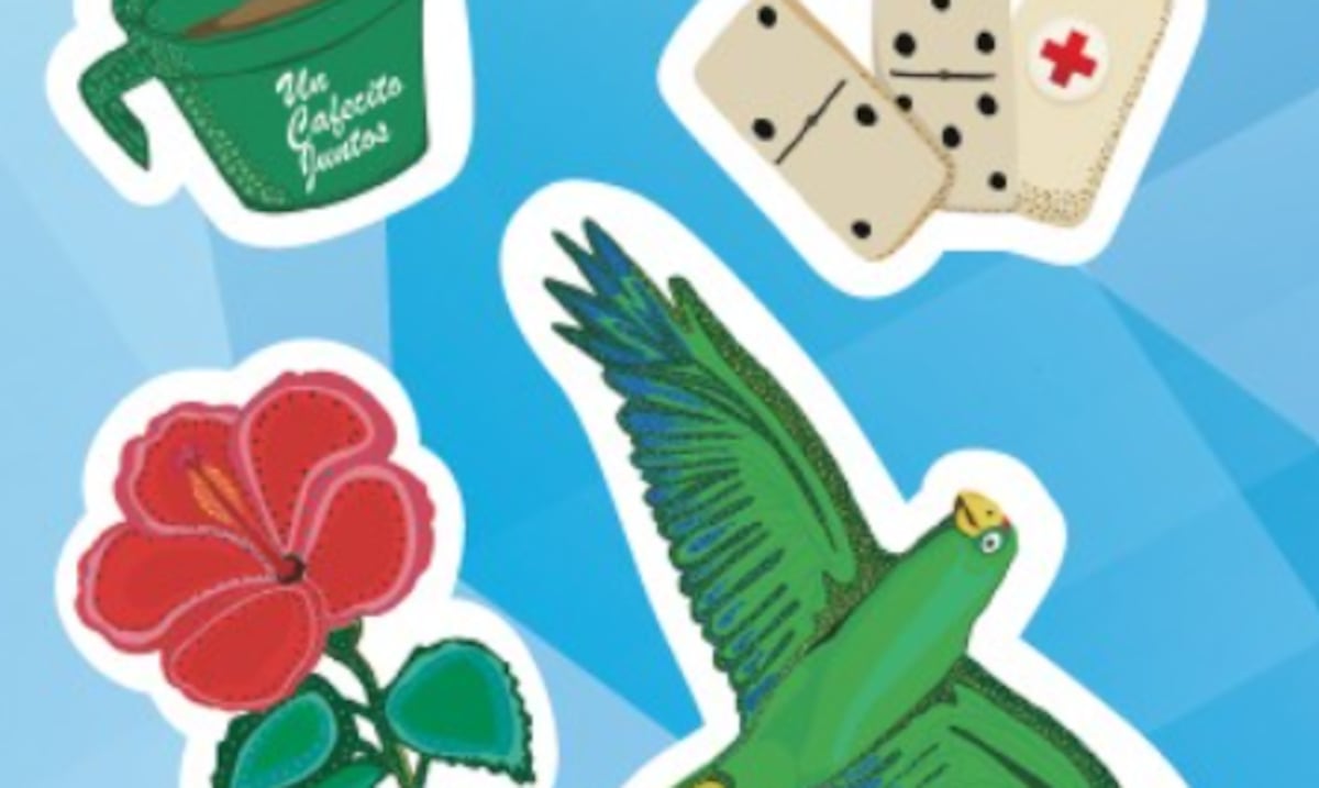 “Stickers” con identidad y propósito que apoyan la misión de la Cruz Roja Americana