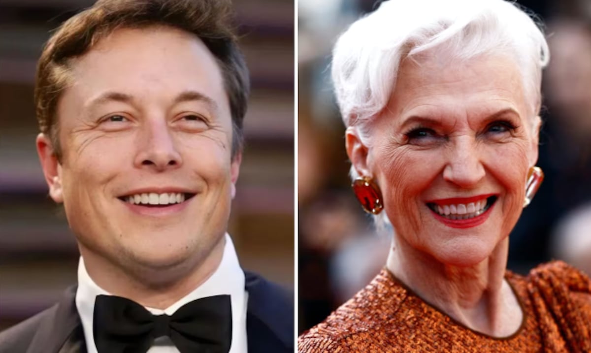 La mamá de Elon Musk dice que su hjio ya era un genio a los 3 años y revela que fue agredido en el colegio