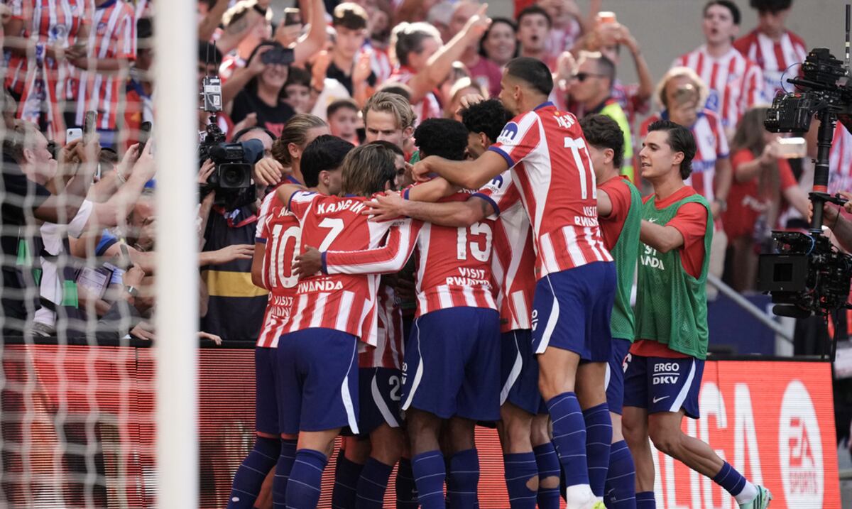 El Atleti golpea al Real Madrid y se queda con el primer derbi de la temporada
