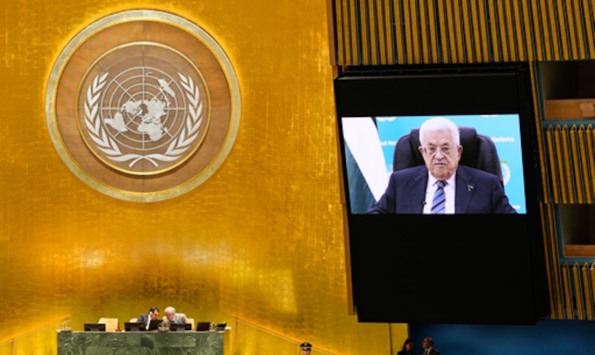 Presidente palestino se dirige a la ONU por vídeo luego de que Estados Unidos denegara su visa nuevamente