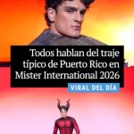 Todos hablan del traje típico de Puerto Rico en Mister International 2026