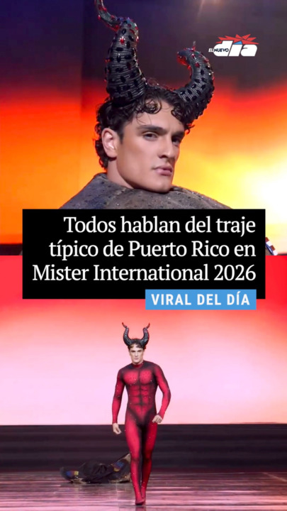 Todos hablan del traje típico de Puerto Rico en Mister International 2026