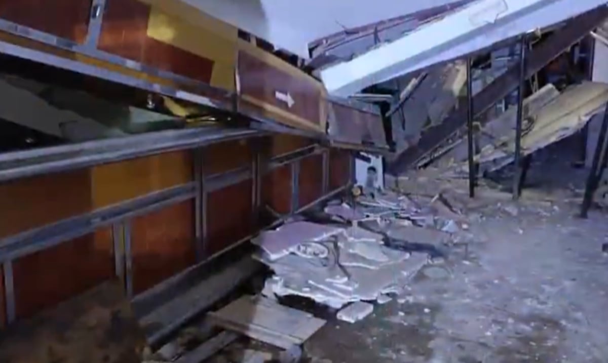 Se derrumba un bar en el norte de España: 12 personas resultan heridas