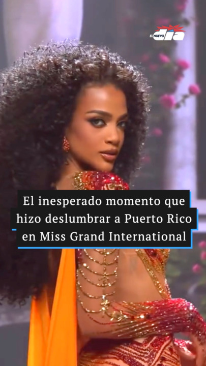 El inesperado momento que hizo deslumbrar a Puerto Rico en Miss Grand International