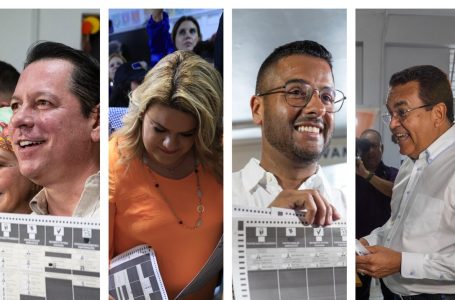 En imágenes: así votaron los candidatos a la gobernación de Puerto Rico