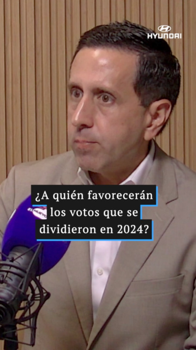 ¿A quién favorecerán los votos que se dividieron en 2024?