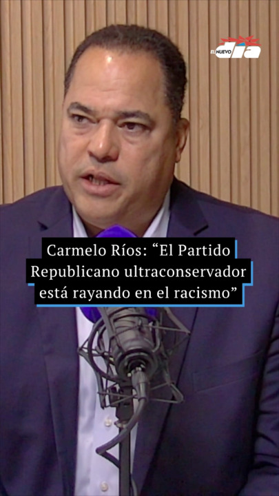 Carmelo Ríos: “El Partido Republicano ultraconservador está rayando en el racismo” contra Puerto Rico