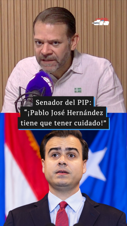 Senador del PIP: “¡Pablo José Hernández tiene que tener cuidado!”
