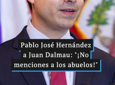 Pablo José Hernández a Juan Dalmau: “¡No menciones a los abuelos!”
