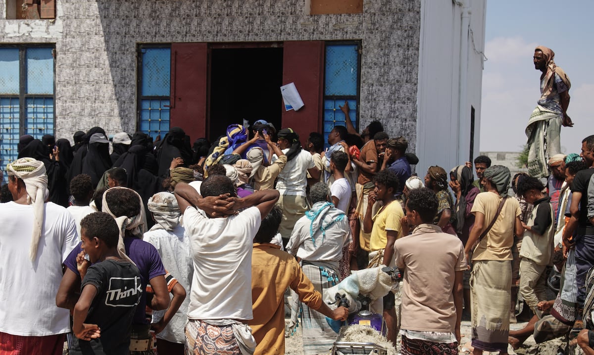 Crisis de hambruna en Yemen luego de ataque saudí