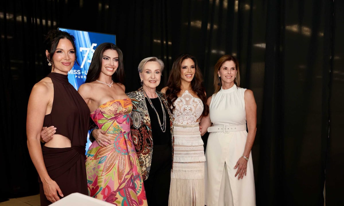Las reinas anfitrionas reviven la historia de Miss Universe en Puerto Rico